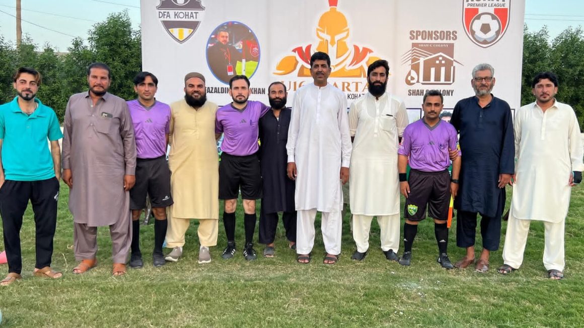 کوہاٹ: انڈر 16 فٹبال لیگ 2025 کا آغاز ہوگیا۔